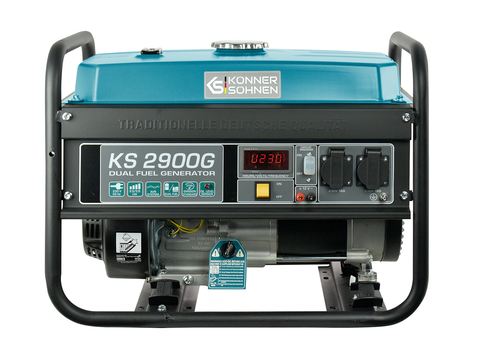 LPG/Benzin Generator KS 2900G – Bild 2