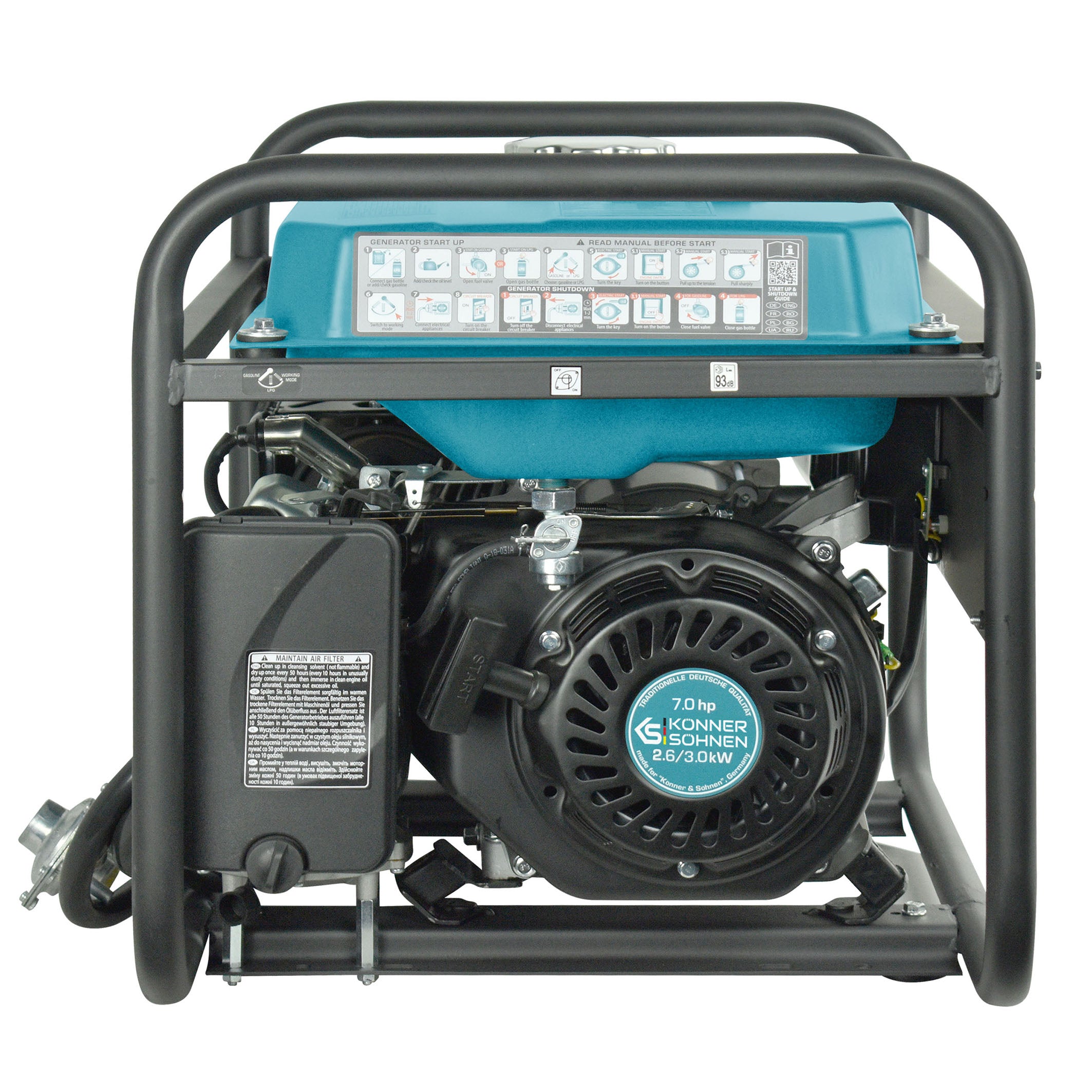 LPG/Benzin-Generator KS 3000G – Bild 8