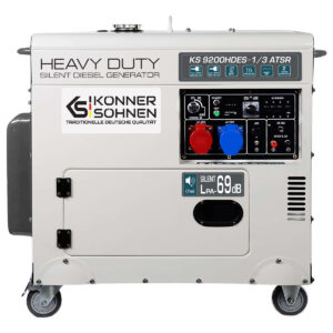 Diesel-Generator KS 9200HDES-1/3 ATSR (EURO V)