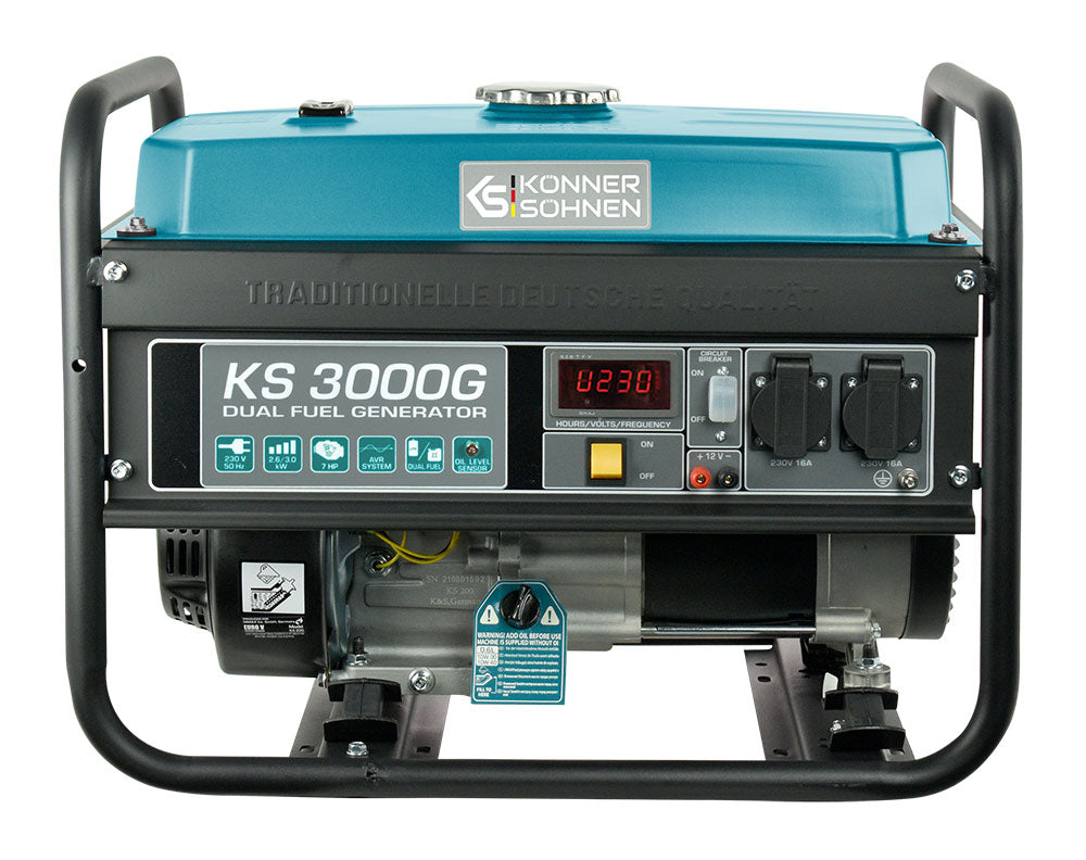 LPG/Benzin-Generator KS 3000G – Bild 2