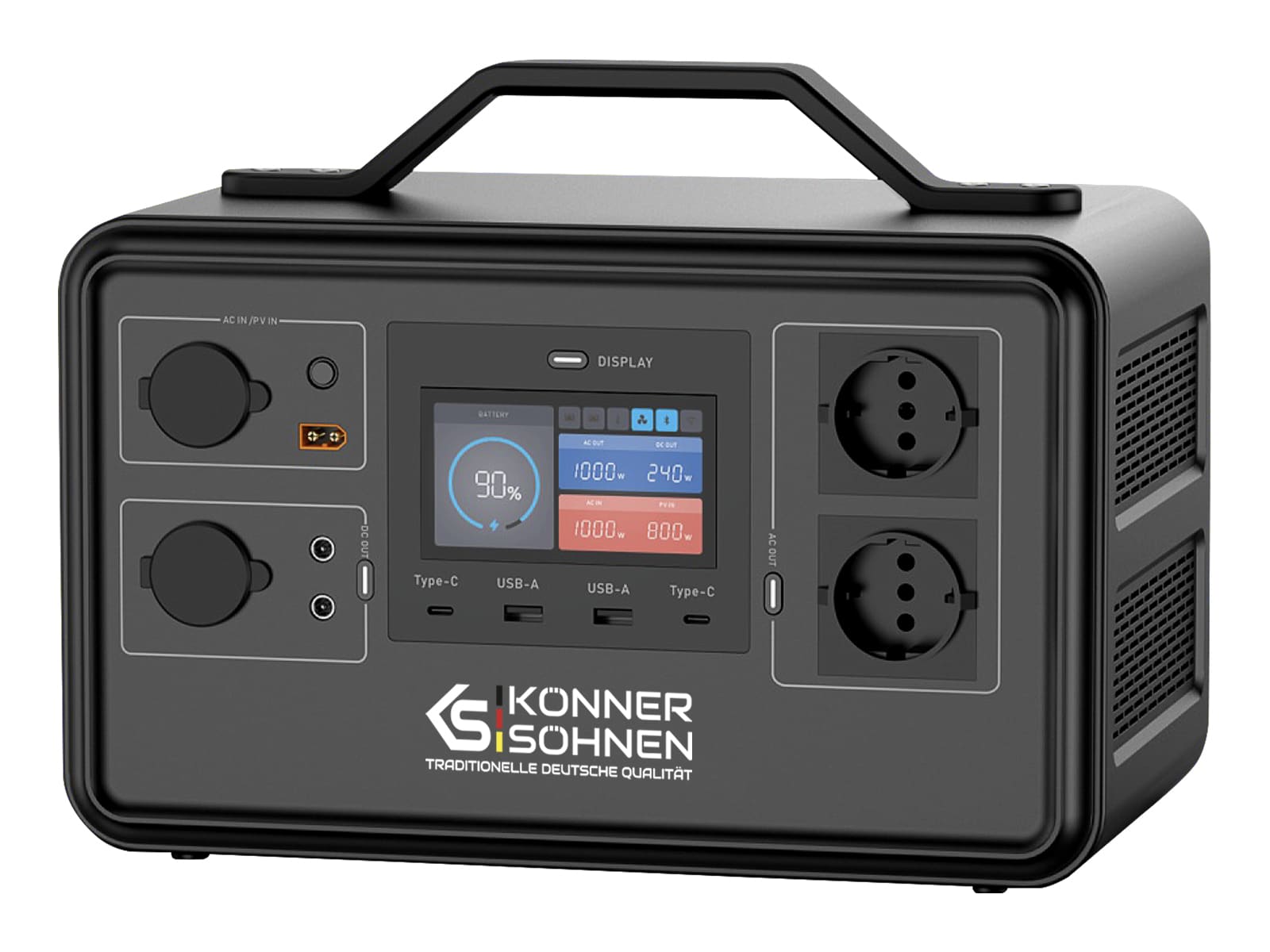 Tragbare Powerstation KS 1200PS – Bild 2