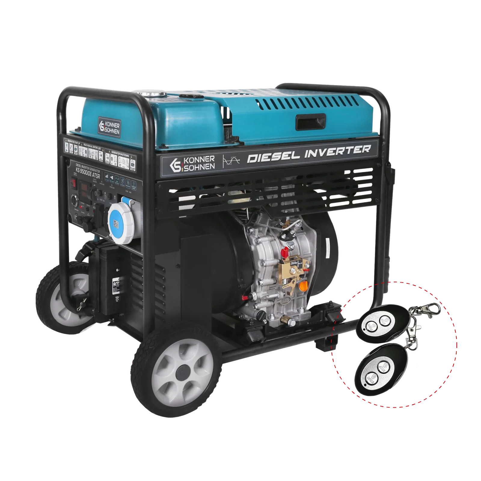 Diesel-Inverter-Generator KS 9500iDЕ ATSR