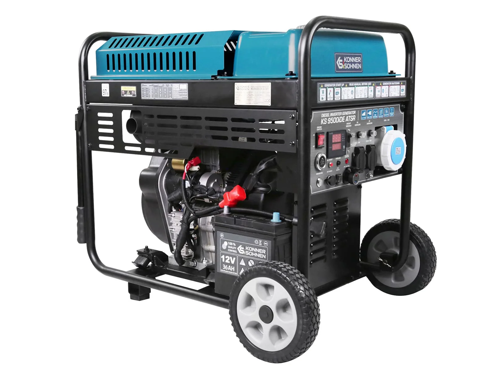 Diesel-Inverter-Generator KS 9500iDЕ ATSR – Bild 7