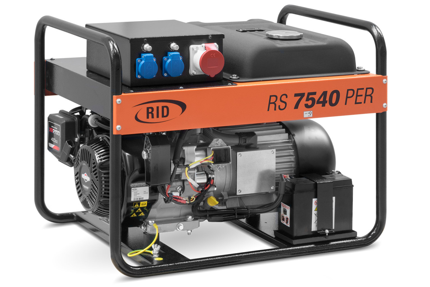 Benzin Stromerzeuger RS 7540 PER - 6,5kVA - 3-phasig