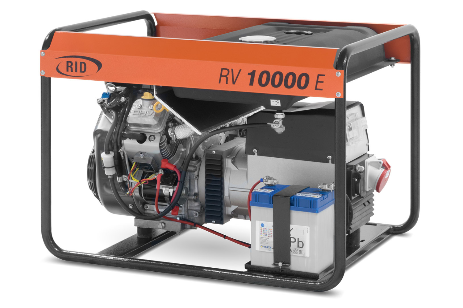 Benzin Stromerzeuger RV 10000 E - 10kVA - 3-phasig - IP23