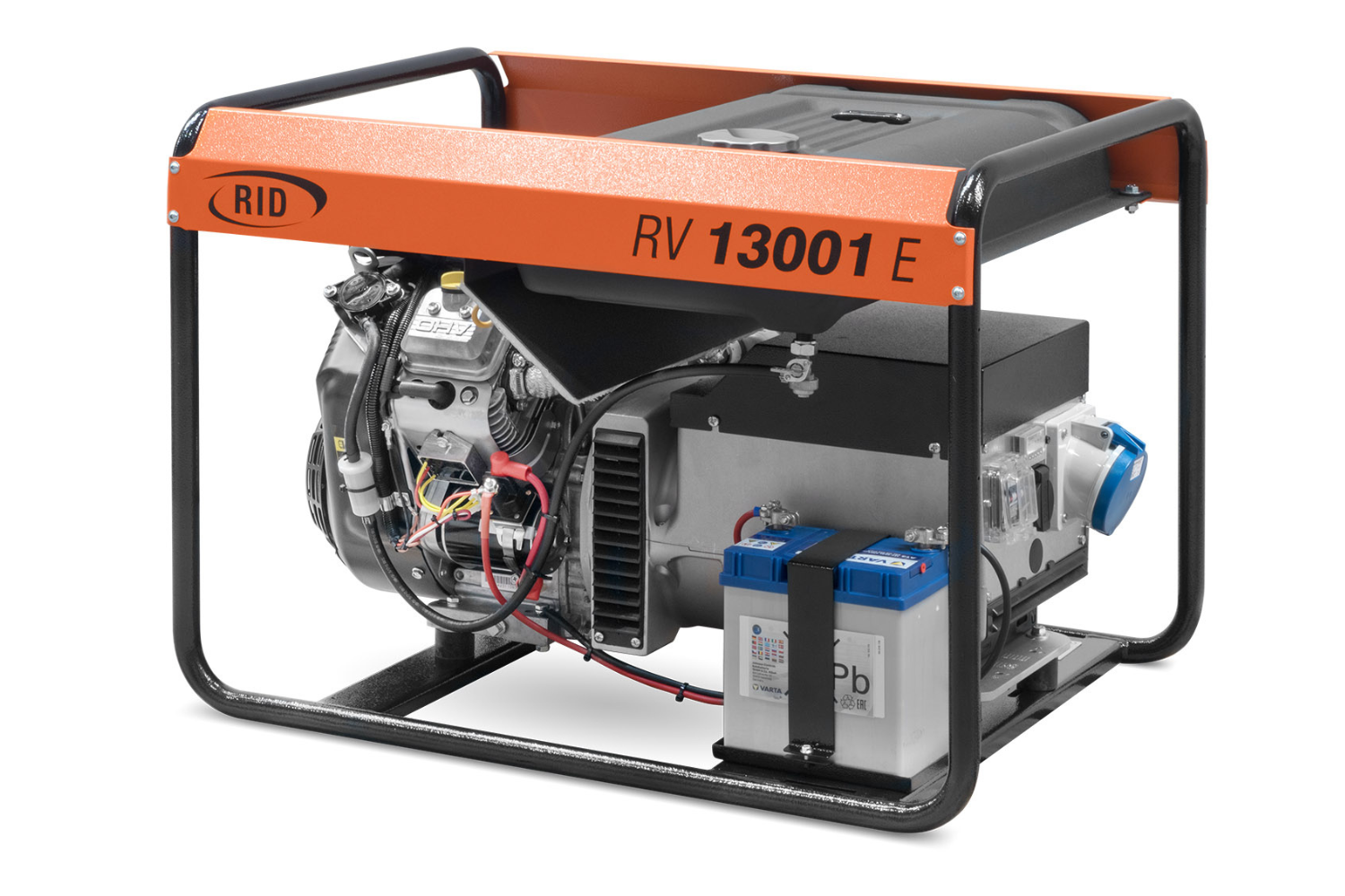 Benzin Stromerzeuger RV 13001 E - 13kVA - 1-phasig - IP23