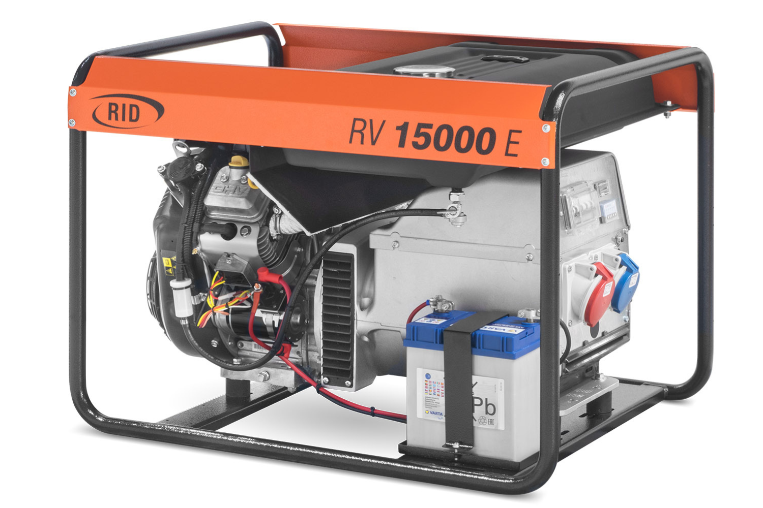 Benzin Stromerzeuger RV 15000 E - 15kVA - 3-phasig - IP23