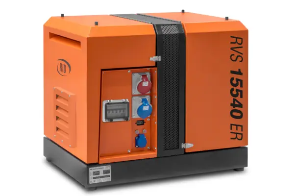 Benzin Stromerzeuger RVS 15540 ER - 15kVA - 3-phasig - schallgedämmt ...
