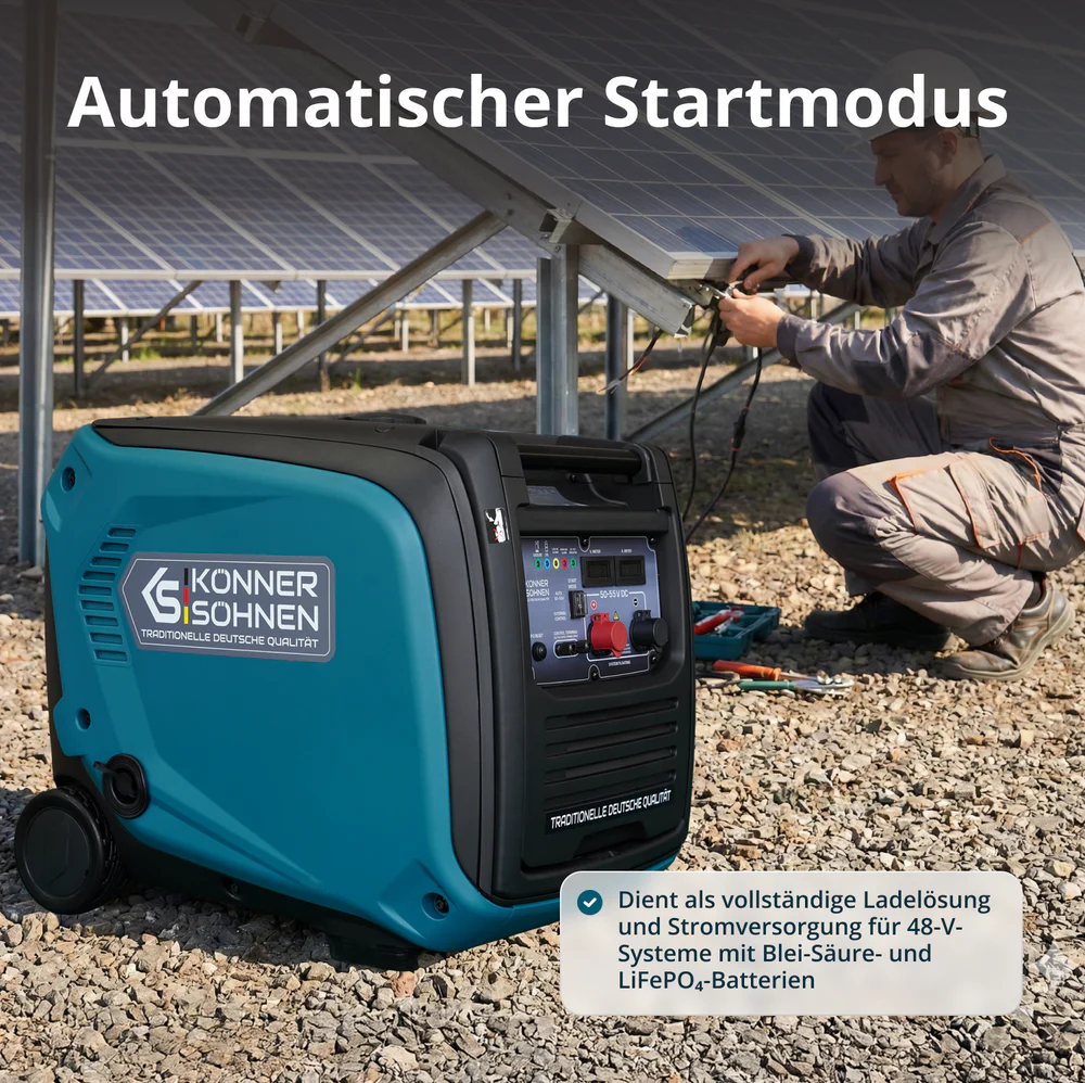 Gleichstromgenerator KS 48VGS-DC 3300W (50–55 V) – Bild 9