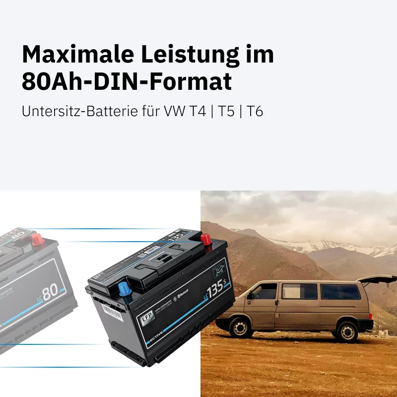 Lithium Versorgungsbatterie 135Ah LC 135s LT 12V LiFePO4 – Bild 4