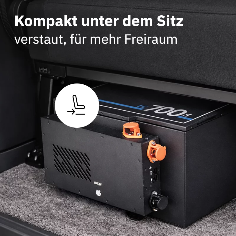 Lithium Untersitzbatterie 700Ah LC 700s LT LiFePO4 – Bild 2
