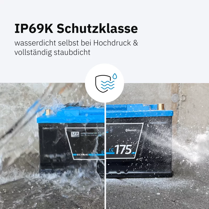 Lithium Versorgungsbatterie 175Ah LC 175 LT IP69K 12V – Bild 2