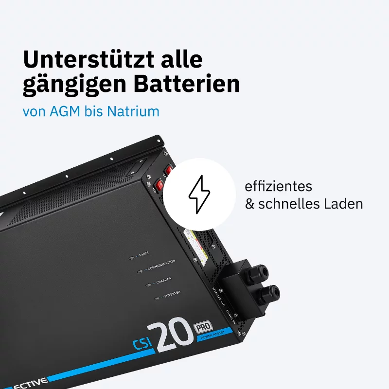 Sinus-Wechselrichter CSI 20 PA PRO 2000W/12V – Bild 4