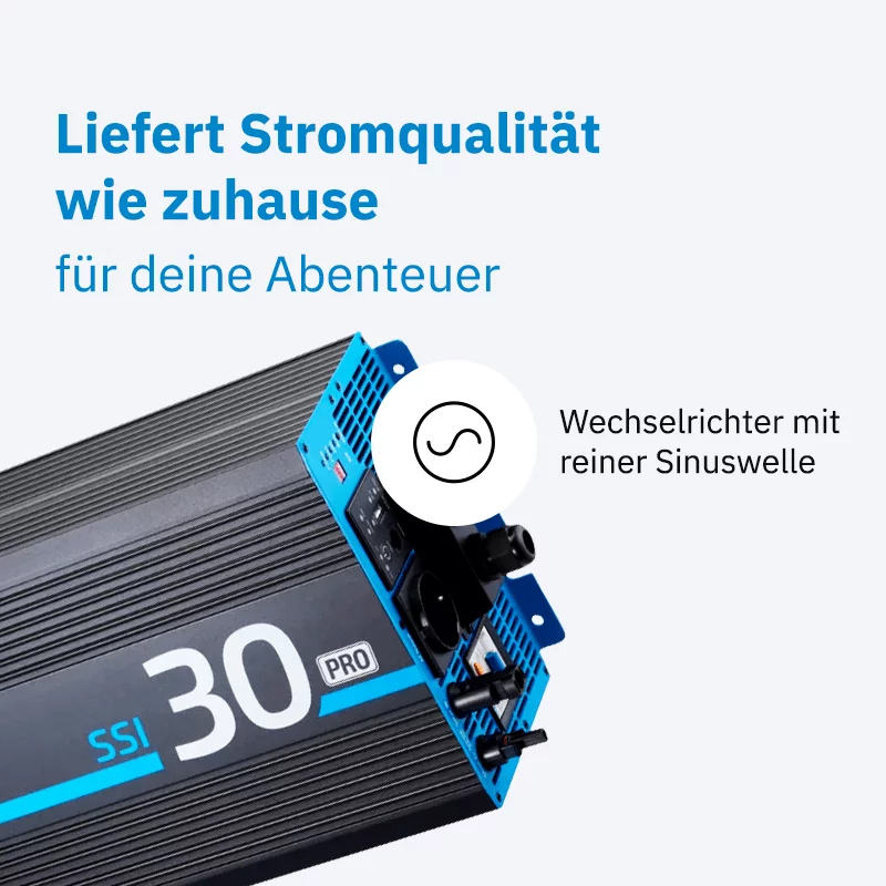 Sinus-Wechselrichter SSI 30 3000W/12V PRO – Bild 2