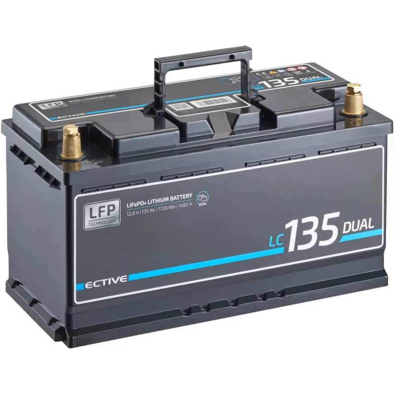Dual Versorgungsbatterie LC 135 135Ah 12V 1728Wh 1485A – Bild 6