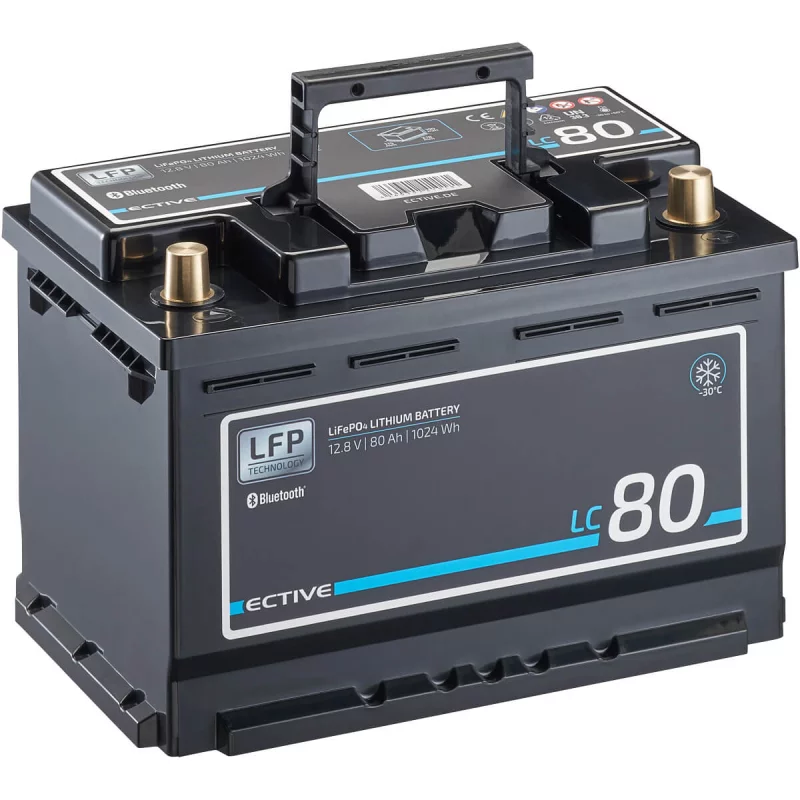 Versorgungsbatterie LC 80 LT 12V LiFePO4 80 Ah – Bild 7