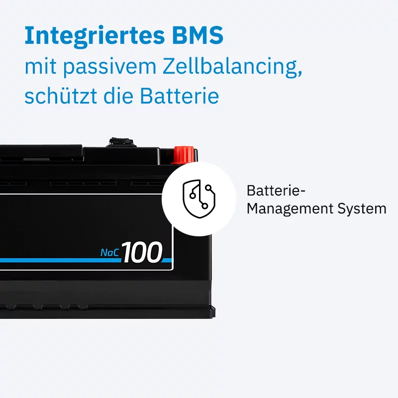 Natrium Versorgungsbatterie NaC 100 BT 12 V 100 Ah – Bild 4