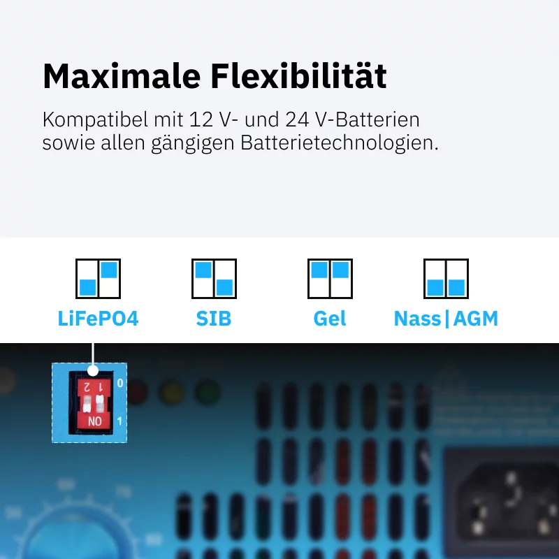 Multiload 150 PRO 150A/12V und 75A/24V Batterieladegerät Gen. 3 – Bild 6