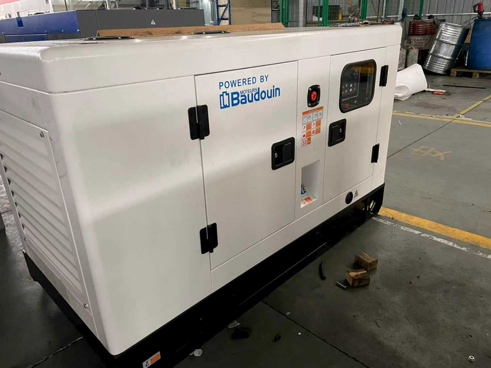 EMEAN VG-B50 Diesel-Stromaggregat 50 kVA mit Baudouin-Motor, Schallschutzhaube